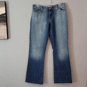 Woman's Wide Leg Two Toned GAP Jeans